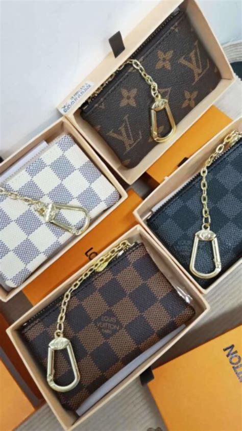 louis vuitton small wallet keychain|Women's Luxury Card Holders, Designer Card Wallets .